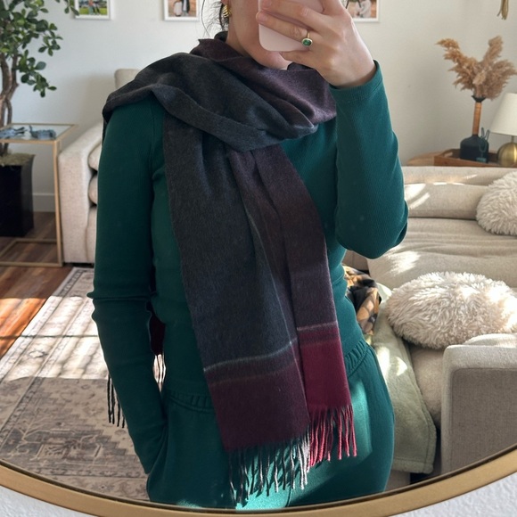 Mens 100% Cashmere scarf - Picture 1 of 3